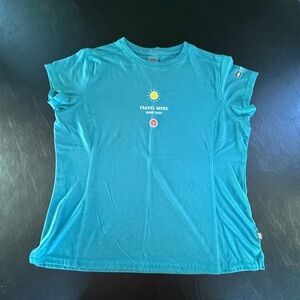 REI Turquoise Travel Graphic Tee